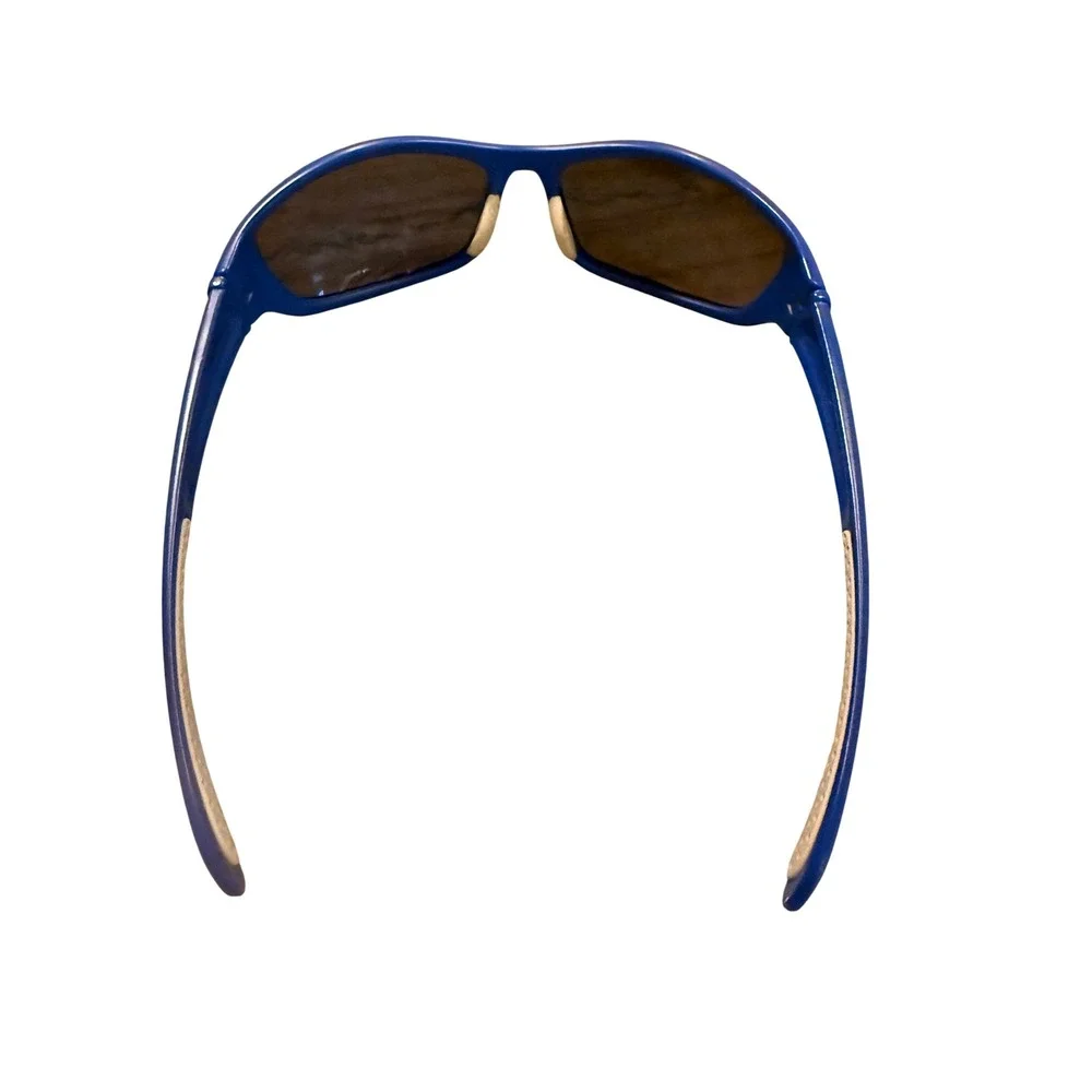 Skechers Blue Wrap Sunglasses‎ Sporty Y2K Shield Retro Activewear Shades